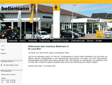 Tablet Screenshot of dacia-bellemann-stleon-rot.de